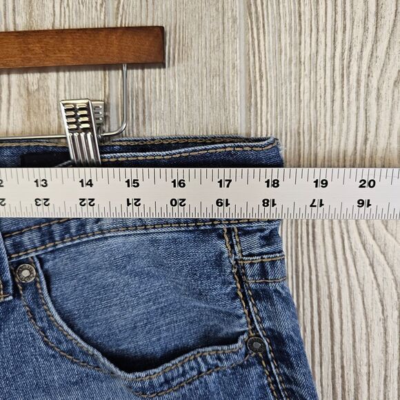 T.K. Axel Jeans Men's 36x32 (Actual 36x30) Distressed Denim Relaxed Straight Leg - Picture 3 of 11